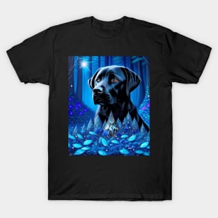 Beaming Black Labrador T-Shirt